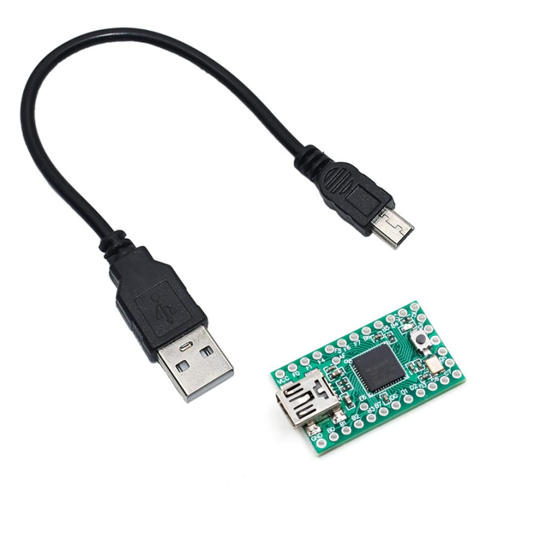 Teensy 2.0 USB Keyboard,AVR Board 2.0 USB AVR Development Board 8-Bit AVR Processor 16 MHz