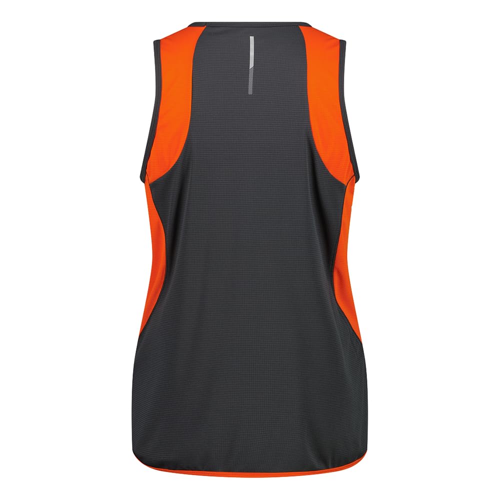 CMP Herren Tanktop Tanktop, Antracite-orange, L