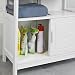 SoBuy Mueble para Debajo del Lavabo,Armario de Baño de Suelo,1 Estante y...