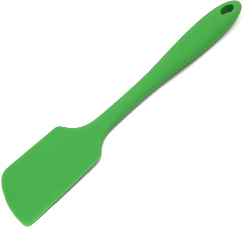 Chef Craft Espátula angular de silicona premium, 11 pulgadas, color verde
