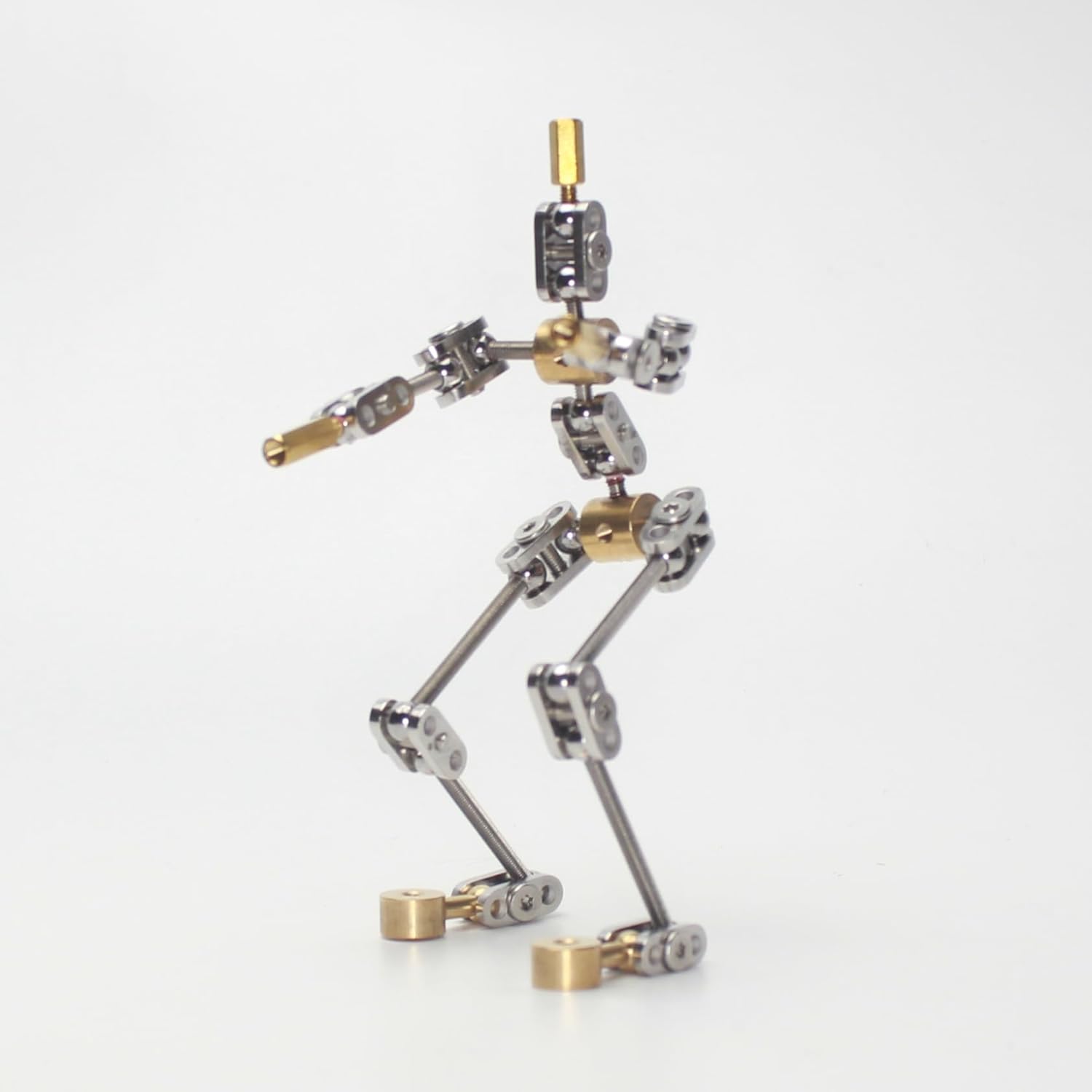 DIY Metal Stop Motion Armature Kit for Character Puppet Making for Beginenr (15CM)