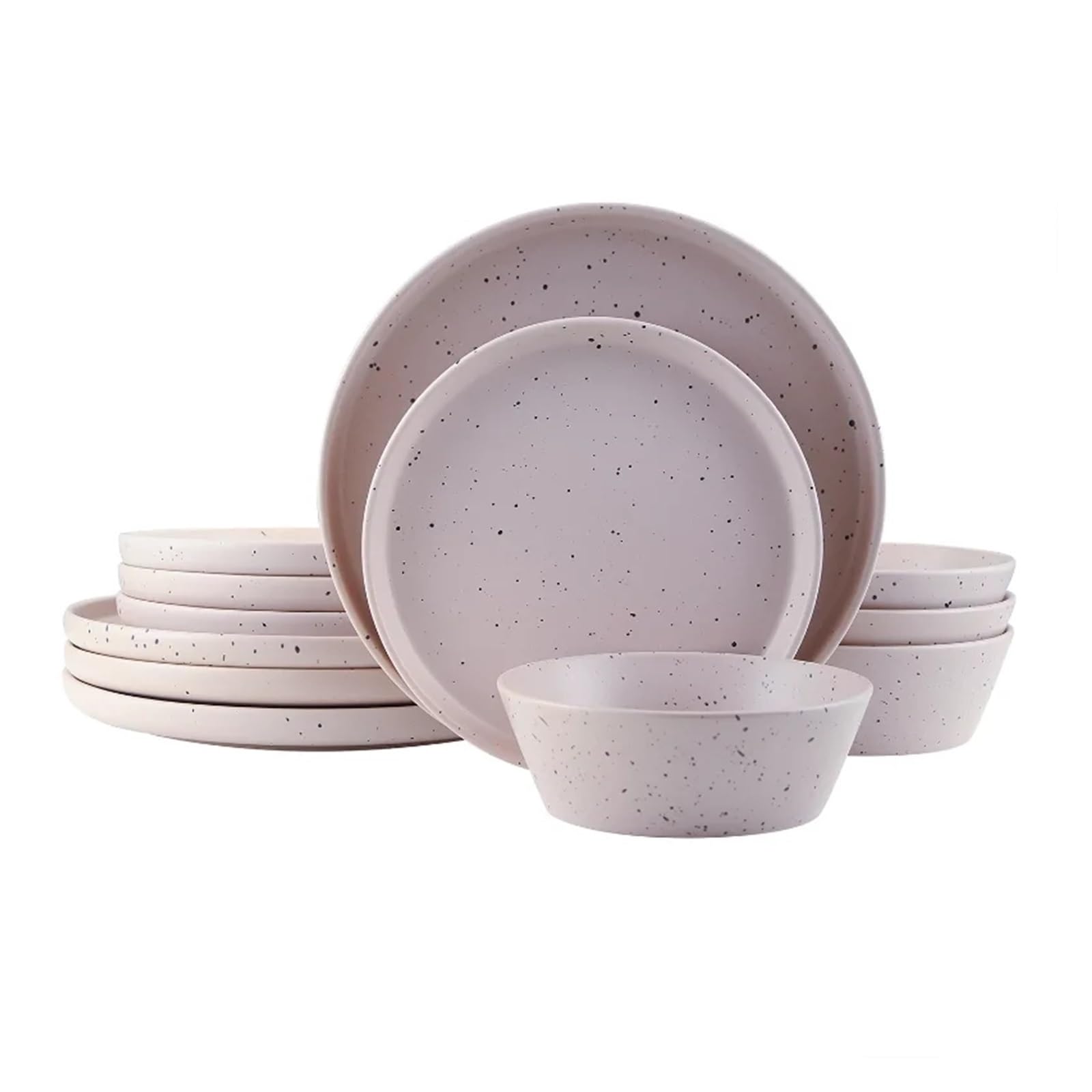 Service de table complet 12 pièces assiettes et plats de cuisine