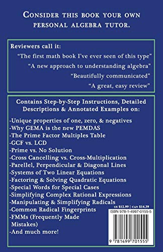 Algebra in Words: A Guide of Hints, Strategies and Simple Explanations - Image 2