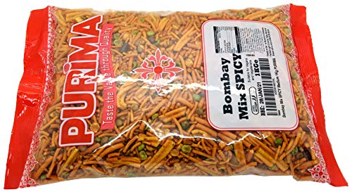 Bombay Mix SPICY Medium 1Kg Crunchy Chilli Snack PURIMA