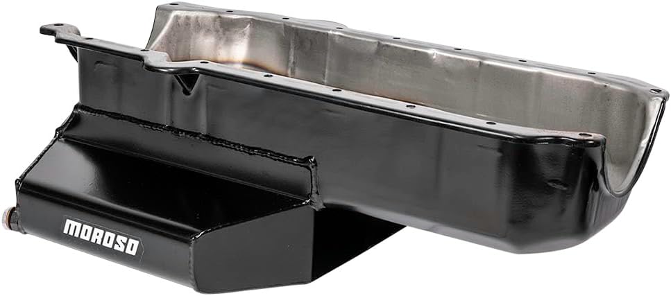 Moroso 21319 7.125" Oval Track Oil Pan for Chevy Small-Block Engines