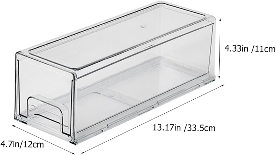 Refrigerator Storage Box Fridge Organizer Food Storage Containers Bins Fridge