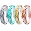 D:4 Packs Silver + White,Blue + White,Gold + White,Rose Gold + White