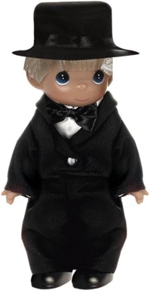 The Doll Maker Precious Moments Dolls, Linda Rick, Wedding Bells Groom, Blonde, 9 inch Doll