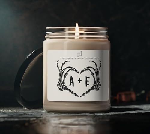 Personalized Halloween Candle with Initials - Perfect Boo Basket ...