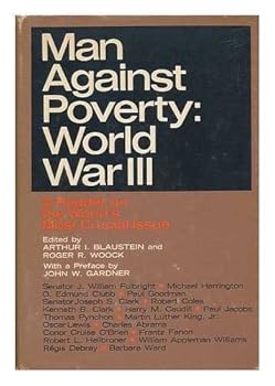 Hardcover Man against poverty: World War III; a reader on the world's most crucial issue. Book