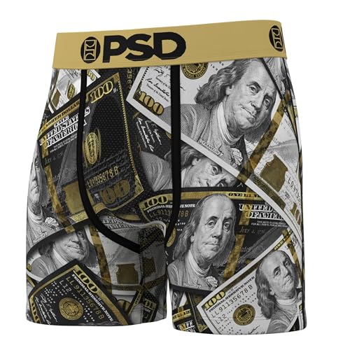 PSD Men's Boxer Briefs - Luster Lux 3 Pack, 5 Inch Inseam, Moisture-Wicking, Boxer Briefs for Men Pack, Medium4