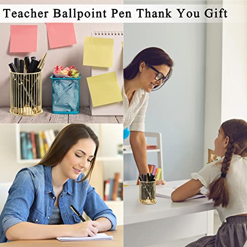 20 Pcs Thank You Gifts Pens for Teacher with 20 Gift Boxes Teacher Appreciation Gift Pens Inspirational Quote Black Ink Ballpoint Pens Gifts for Teacher School Office Supplies(Black) - Thumbnail 6