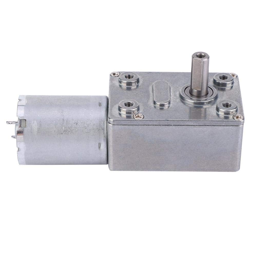 Motor de engranaje helicoidal DC12V 30RPM gran torsión para múltiples propósitos