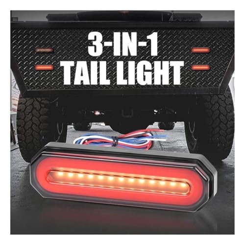 Feu stop moto à LED 12V 24V clignotant stroboscopique de freinage - 2