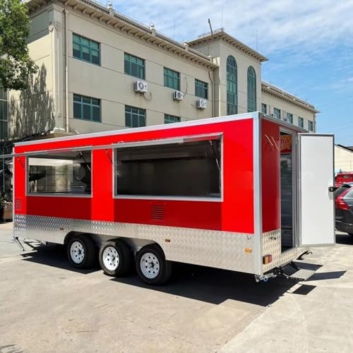 Mobile Kitchen Fast Food Cart Trailers Food Truck with Full
