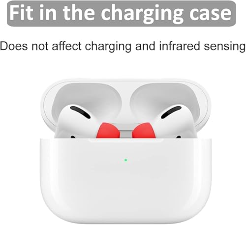 Miniatura 4 de 3 pares compatibles con AirPods Pro 1st 2nd Ear Tips Buds, pequeño, mediano, grande, 3 tamaños, goma de silicona, accesorios de gel compatibles con