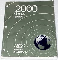 2000 Ford Taurus, Mercury Sable Wiring Diagrams B001708T3W Book Cover