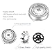 tuokiy SH30 Replacement Heads for Shaver 3800, Compatible with Series 3000, 2000, 1000 and S738 Click and Style