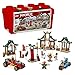 Produktbild LEGO 71787 NINJAGO Kreative Ninja Steinebox, Spielzeug Aufbewahrungskiste mit Ninja-Auto und Motorrad, Dojo und Minifiguren für Kinder ab 5 Jahren