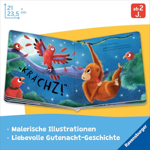 Nunu kann nicht schlafen - eine liebevoll erzählte Gutenachtgeschichte für Kinder ab 2 Jahren
