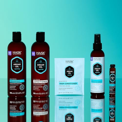 Hask Argan Repairing Shine Hair Oil For All Hair Types thumb #8