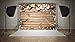 Produktbild WaW Fotohintergrund Blumewand Holz Vintage Hochzeit Baby Mädchen Geburtstag Fotostudio Stoff Hintergrund Kinder Porträt Fotografie Kulisse 7x5ft