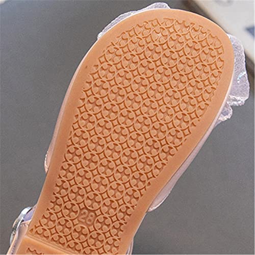 Children's Girls Sandals Summer Love Crystal Drill Closed Toe Princess Shoes Daily With Princess Baby Girl Jellies2