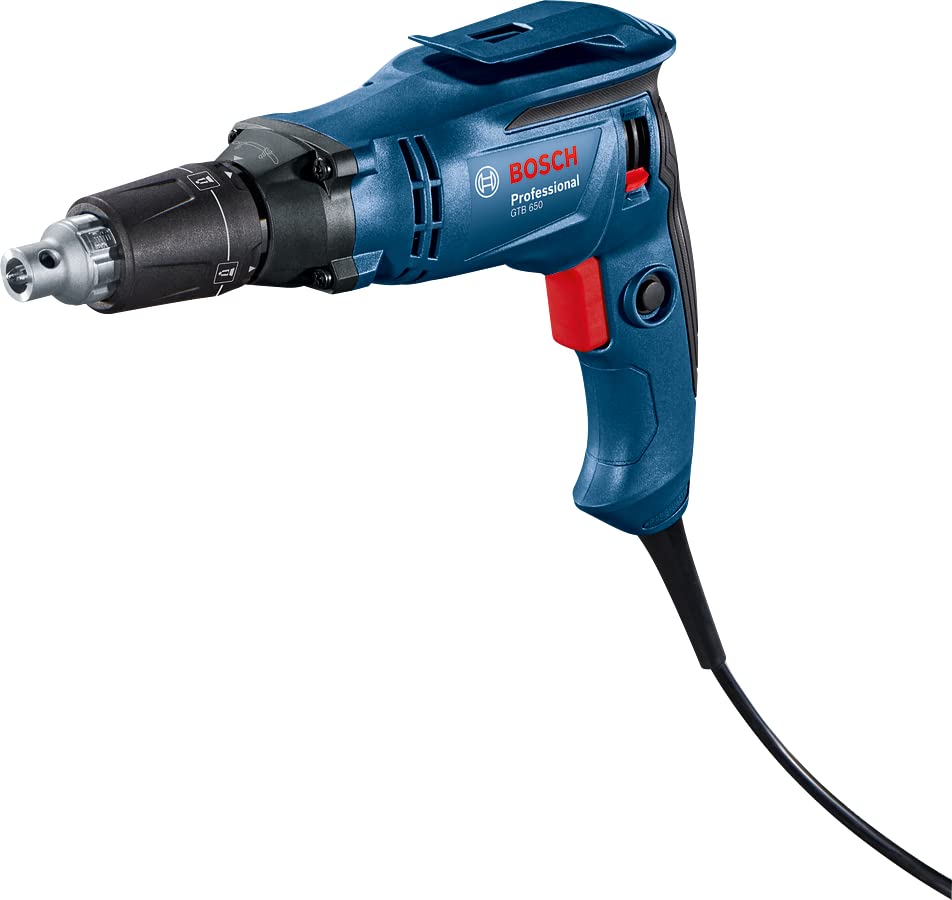 Bosch GTB 650 Professional Drywall Screwdriver, 650 W, 5000 Rpm, 12Nm, 1.4 Kg, Reversible Depth Gauge + Carrying Case (B09VPD6J7P) Amazon Price History, Amazon Price Tracker
