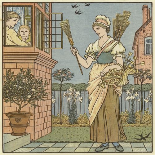 Wall Art Walter Crane Peintures Habiller un Grand Mur Blanc 60x90
