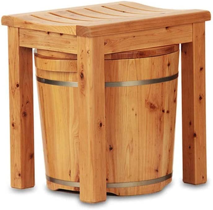 Tina de Madera para Baño de Pies Katzowen miniatura 1