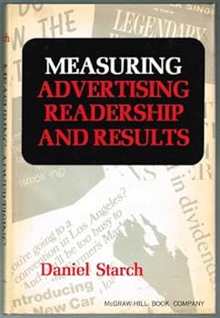 Hardcover Measuring Advertising Readership and Results Book