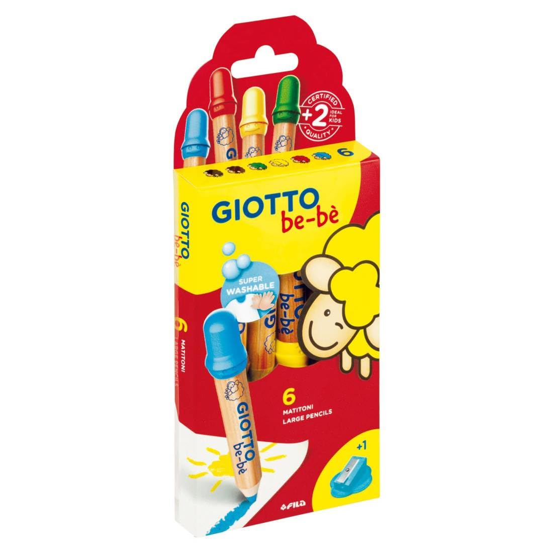 Giotto be-bè Matitoni Giotto Bebe' 6 unidades