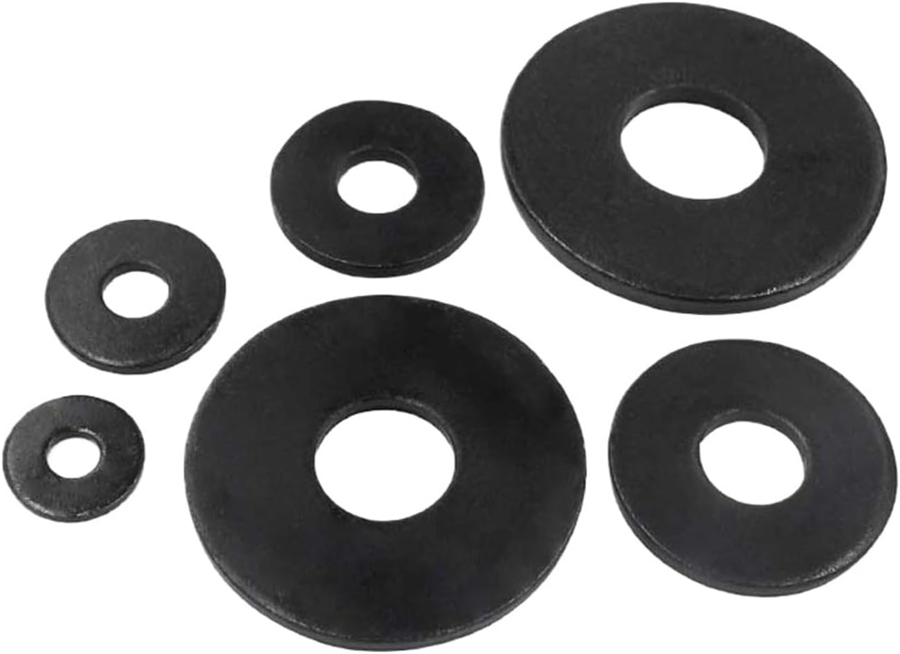 Carbon Steel Flat Washers, M3-M16 Carbon Steel Large Size Oversize Big Wider Flat Washer Plain Gasket(2pcs M12x40x4)