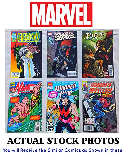 Image of Set of 10 Marvel Comics (Spiderman, Xmen, Avengers etc) Assorted Collection