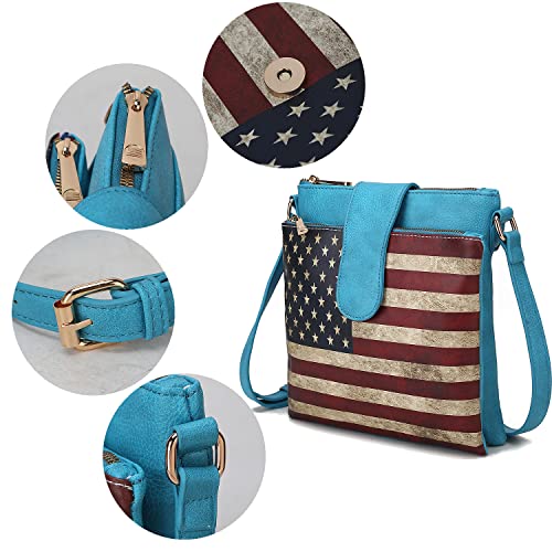 Image of MKF Collection Crossbody Bags for women, Vegan Leather Shoulder Bag Handbag Purse Adjustable strap, Messenger Bag by Mia K | Adjustable strap, Messenger