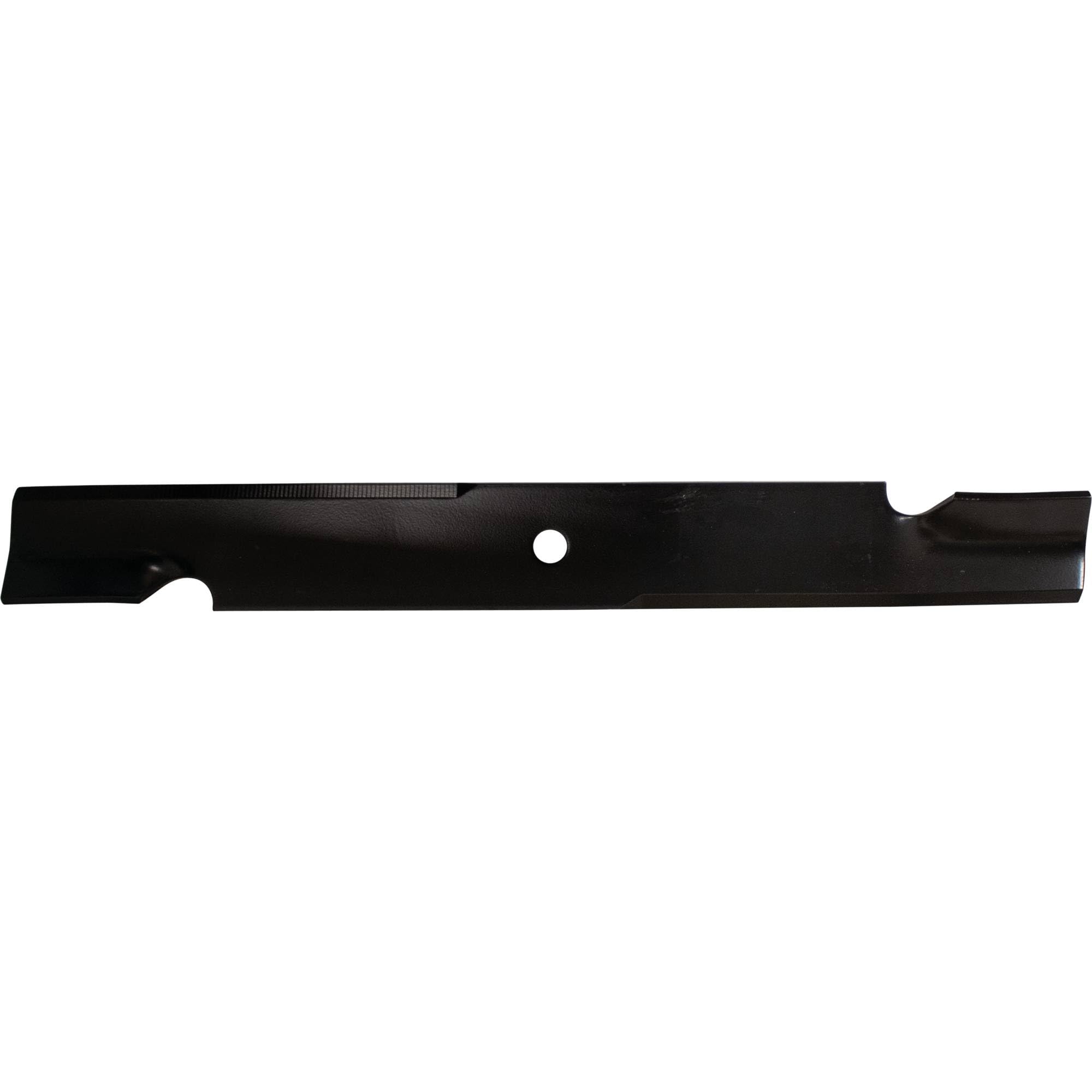 Stens 310-043 Hi-Lift Blade Compatible con/Repuesto para cortacéspedes Gravely Pro-Turn Mach One 05290000 de 21 Pulgadas de Longitud, Agujero Central de 5/8 Pulgadas, Grosor de 0.2 Pulgadas, 2 1/2