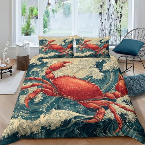 Linge de lit double motif pommes rouges 3d au fini microfibre super douce unique - 4