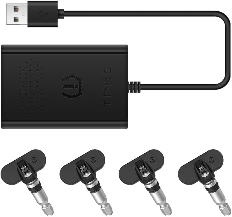 DUDUAUTO TPMS Sensor : Car Tire Pressure Monitoring Sensors (Built-in TPMS)