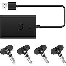 DUDUAUTO TPMS Sensor Car Tire Pressure Monitoring Sensors Built-in TPMS