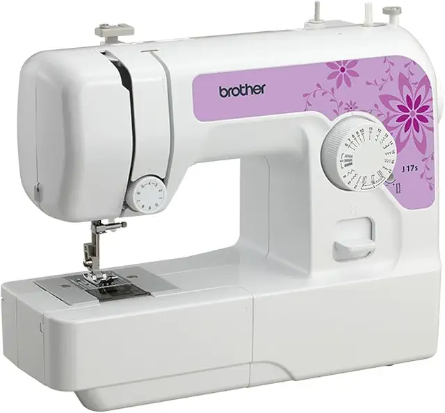 Máquina de Coser Brother J17s Blanco - Compacta y Fácil de Usar