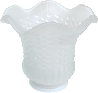 Flower Shaped Bulb Guard Lamp Shade Glass Pendant Light Covers for Office Bedroom Wedding