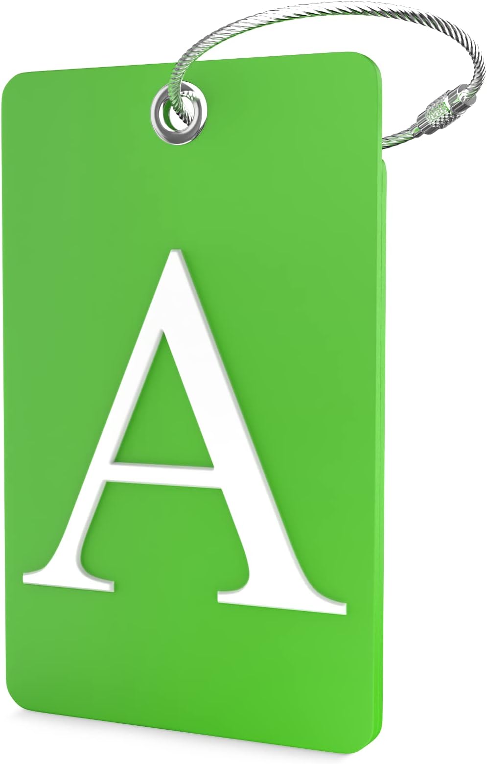 Green (Non-Privacy Flap) Letter A