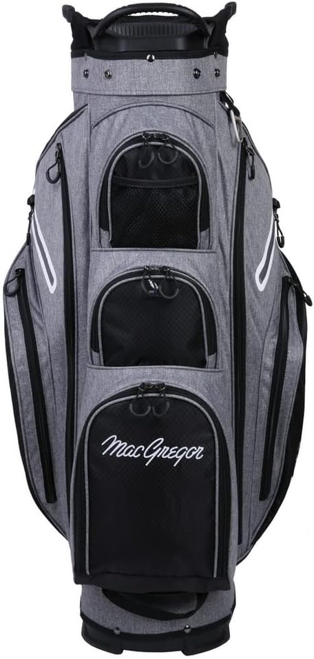 MacGregor Golf Mac 2.0 Heather Cart Bag with 14 Full Length Dividers