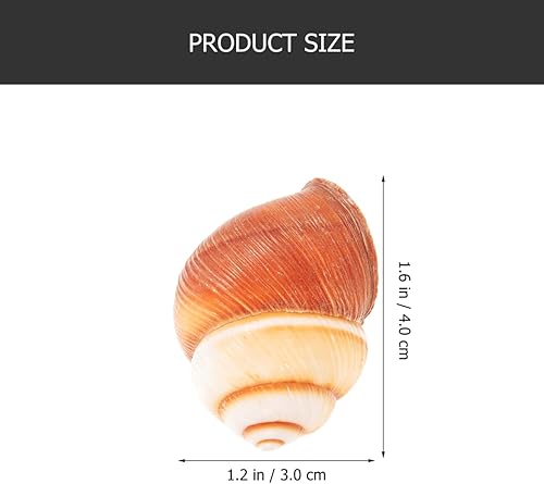 Miniatura 5 de Alipis 5 piezas de caracol real Escargot caracol francés resistente al calor seguro para horno microondas para decoración de restaurante