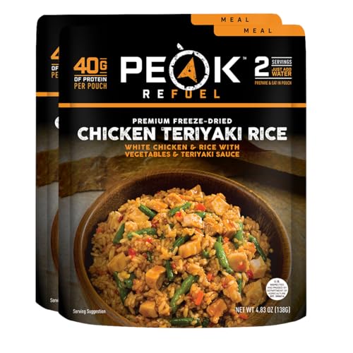 Peak Refuel Chicken Teriyaki Rice | 40g Protein | 580