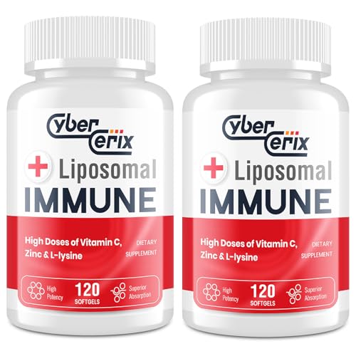 Liposomal immune support with lysine, vitamins & minerals