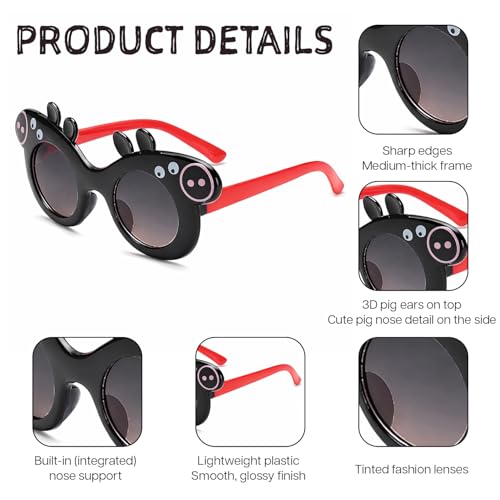 Image of SYGA Kids Goggles, Modern Stylish Eyewears for Boy's and Girls, Suitable for Age 3-8 Years