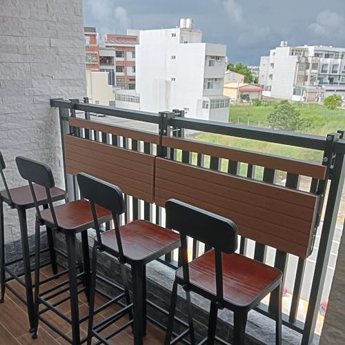 Table de bar pliante d'extérieur pour balcon parfait pour les petits espaces
