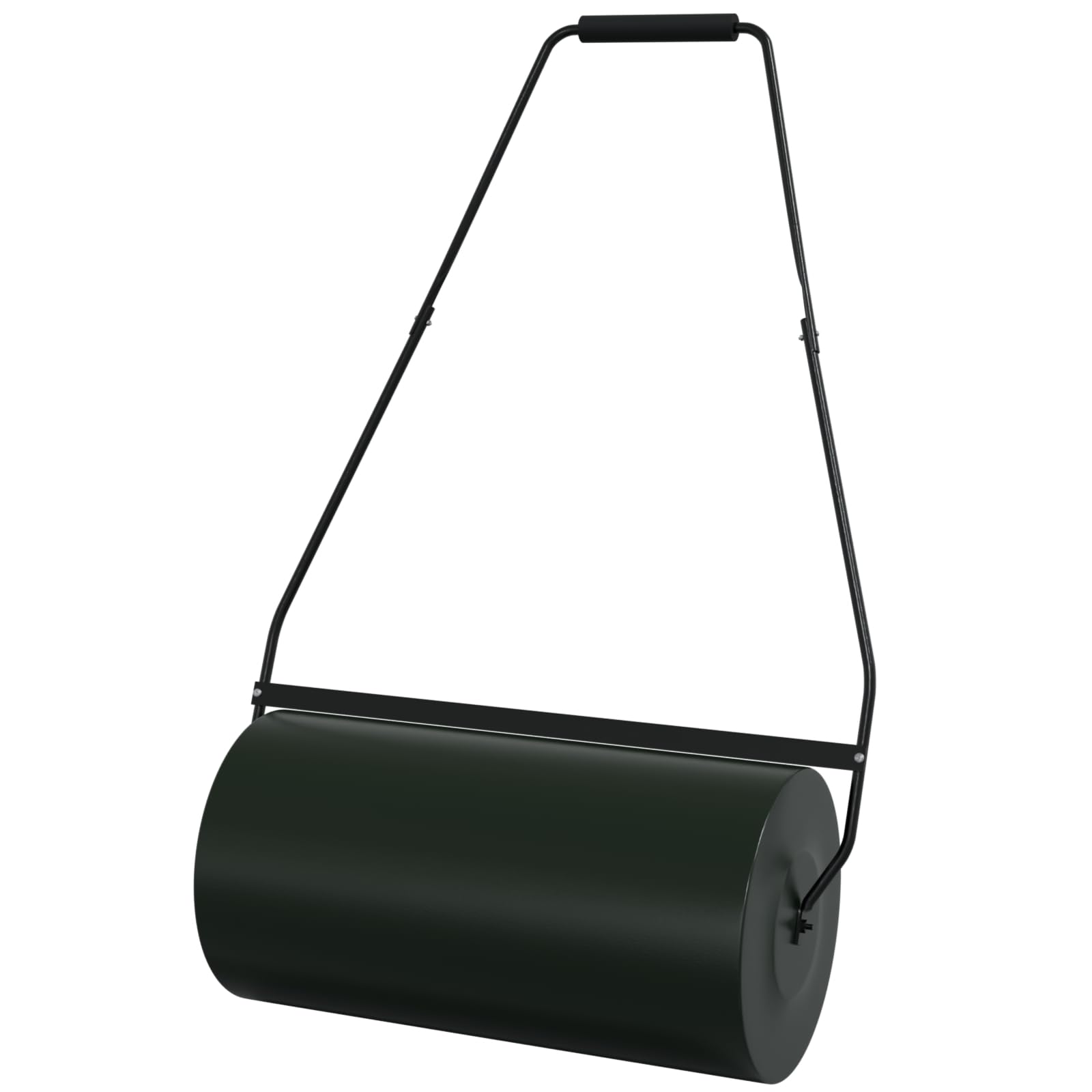 HAGO24 | Gartenwalze | Rasenwalze | Handwalze | 60cm | Stahl | 50L