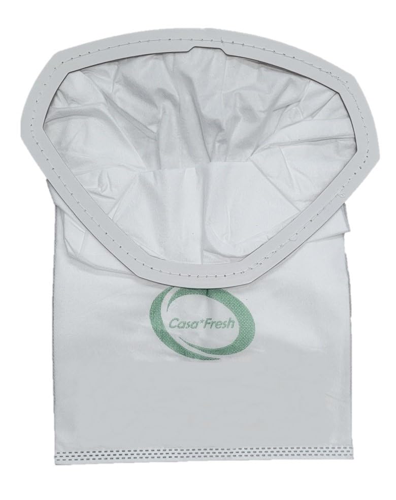10 HEPA Bags for Ridgid 6 Qt. NXT Backpack Vacuum Cleaner with Filters and Locking Accessories for Dry Applications. Replacement for VFB600